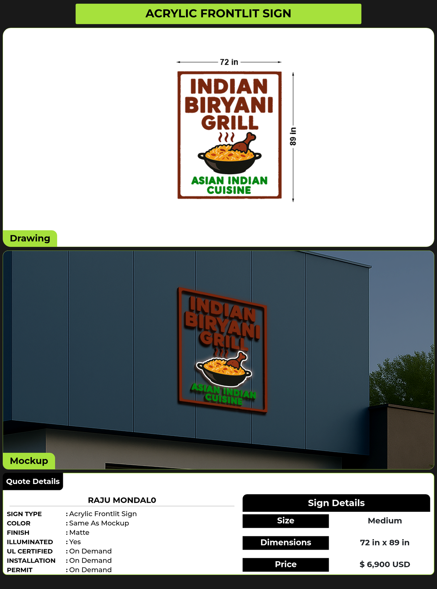 CUSTOM MOCKUP SIGN FOR Raju Mondal0