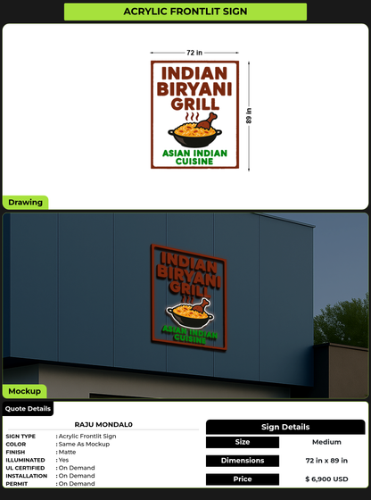 CUSTOM MOCKUP SIGN FOR Raju Mondal0