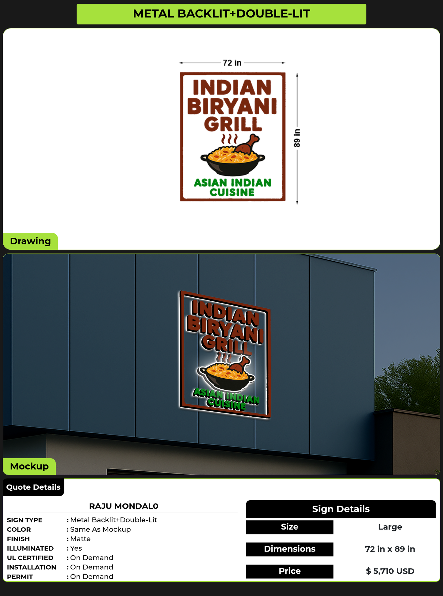 CUSTOM MOCKUP SIGN FOR Raju Mondal0